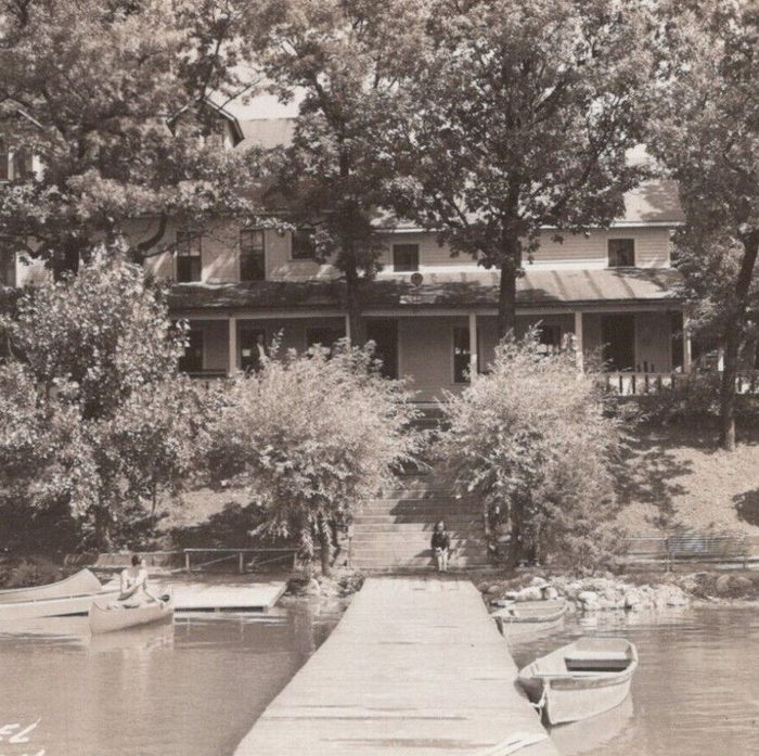Pleasant View Hotel and Dance Pavillion - Postcard
